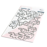 Fancy Script Words die